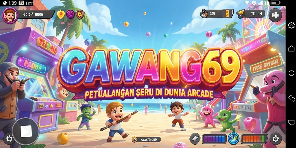 Screenshot GAWANG69 menampilkan petualangan seru dalam gameplay Arcade.