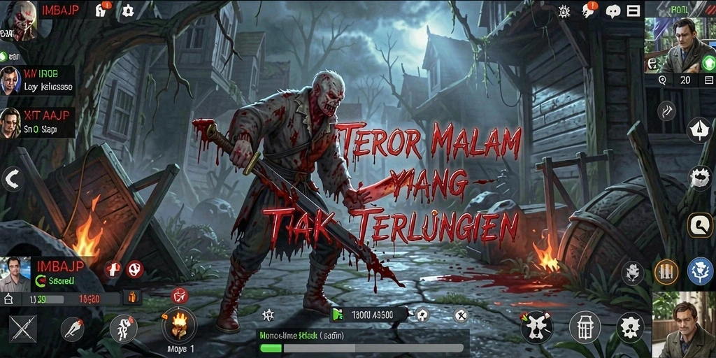 Gameplay menegangkan di dunia kengerian IMBAJP.