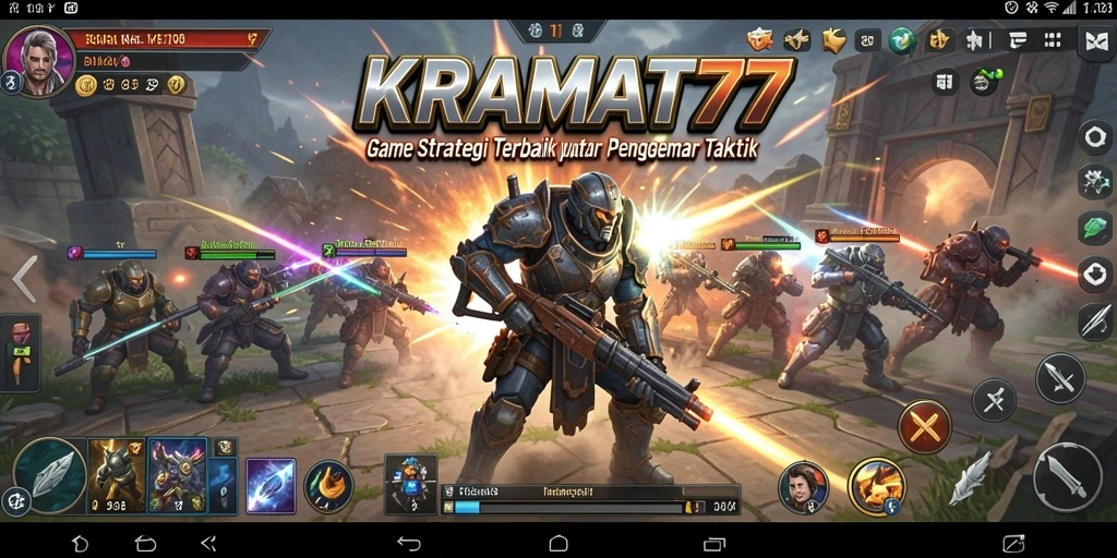 Tampilan gameplay menarik di KRAMAT77 dengan berbagai strategi yang memungkinkan.