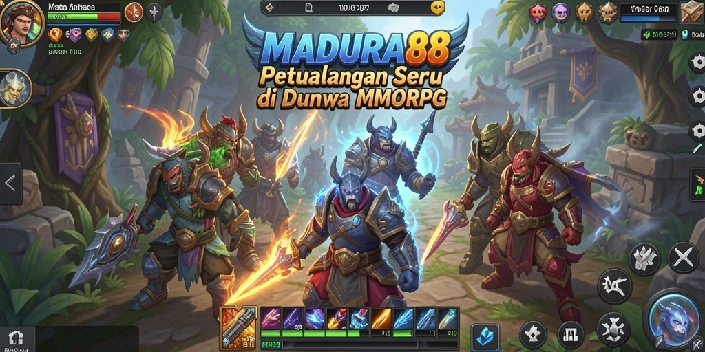 Gameplay seru dalam MADURA88 dengan grafis menawan dan aksi pertarungan.