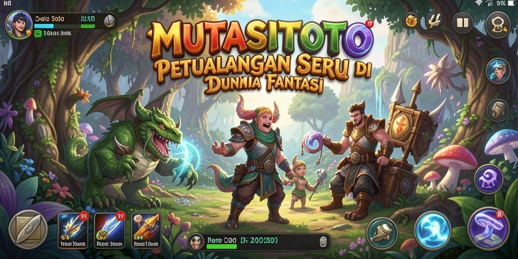 Tampilan gameplay MUTASITOTO yang seru dan penuh warna.