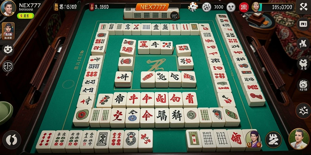 Gameplay seru Mahjong di NEX777 dengan grafik menawan.