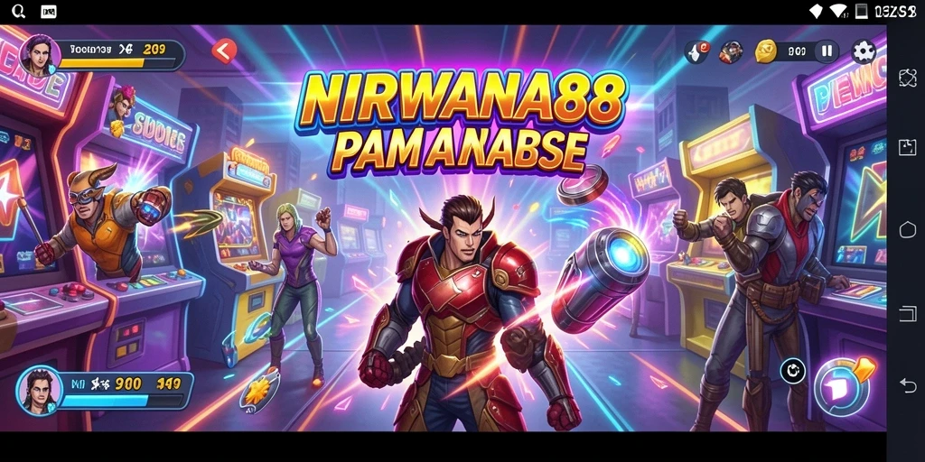 Screenshot menampilkan keseruan gameplay Arcade NIRWANA88.