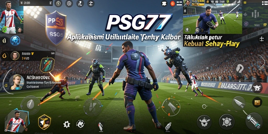 Tampilan utama PSG77 dengan berbagai fitur utilitas yang bermanfaat.
