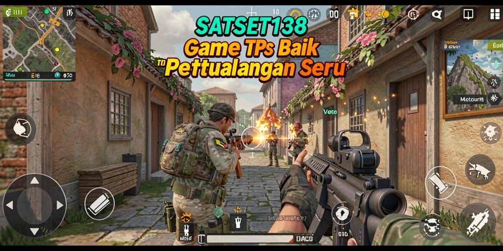 Tampilan menarik dari gameplay TPS yang intens dan seru.
