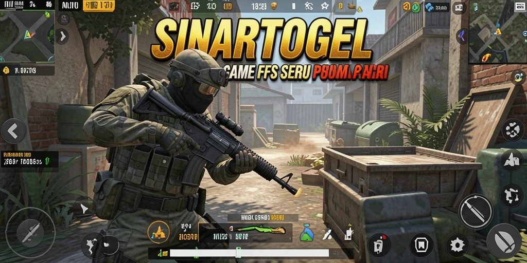 Tangkapan layar menunjukkan aksi menegangkan dalam SINARTOGEL.