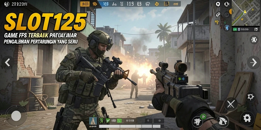 Gameplay mendebarkan dalam <strong>SLOT123</strong> dengan aksi tembak-menembak yang intens.