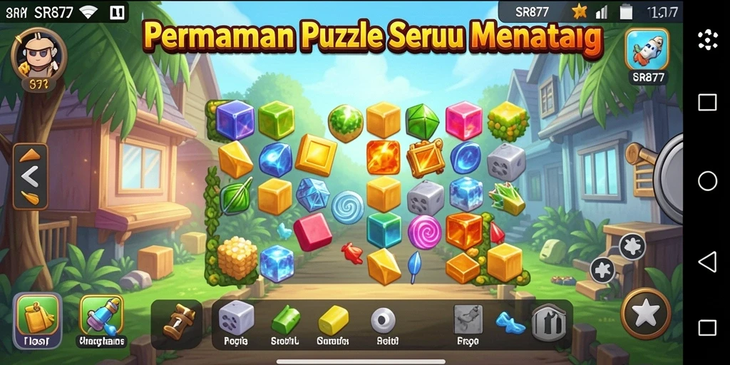 Tampilan gameplay SR877 yang menarik dan menantang dalam kategori Puzzle.