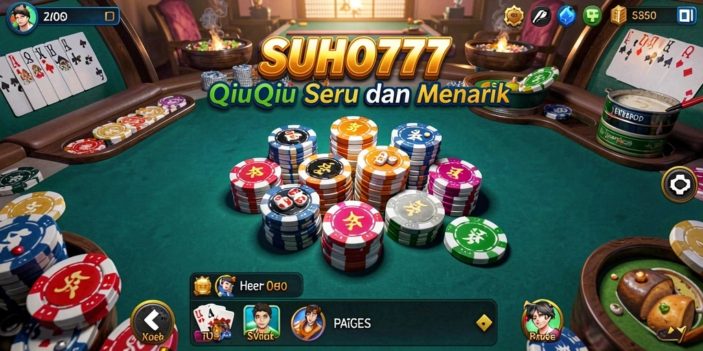 Screenshot gameplay QiuQiu di SUHU777 dengan antarmuka yang menarik.