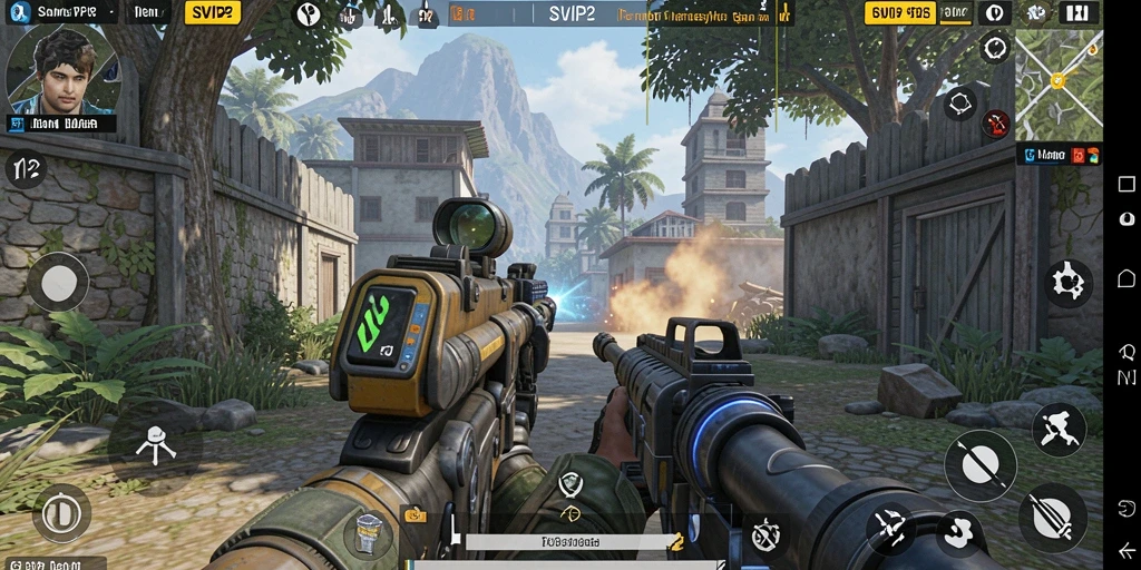 Tampilan gameplay yang mendebarkan di SVIP2 dengan pertempuran intens.