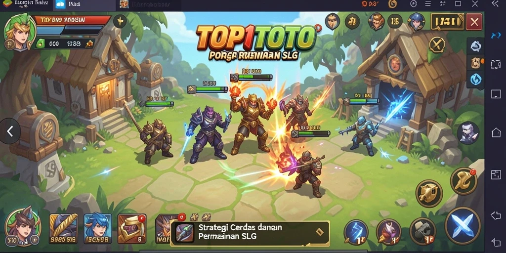 Tangkapan layar gameplay intens di TOP1TOTO yang penuh strategi.