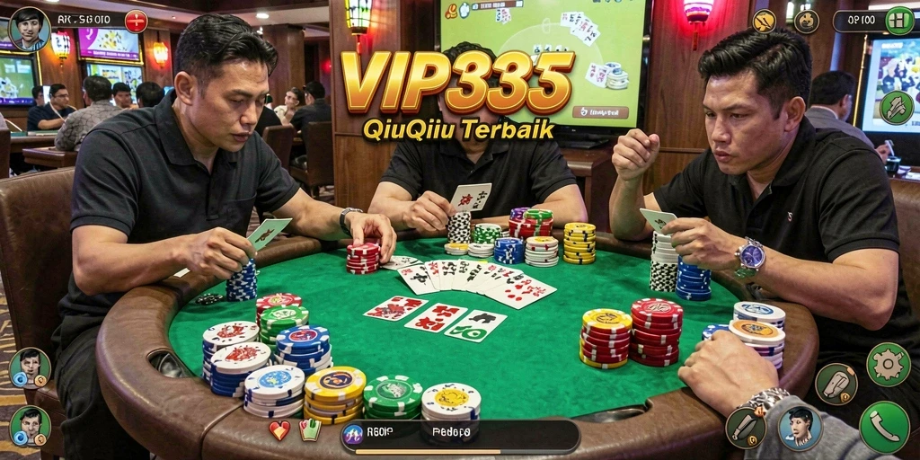 Tampilan gameplay QiuQiu yang menarik dari VIP333.