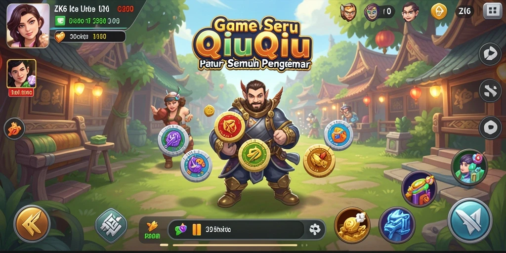Gameplay QiuQiu yang menarik dan interaktif di ZK6.